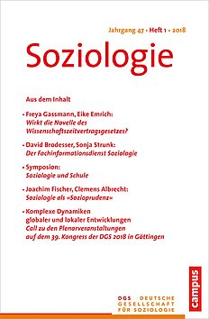 Soziologie 1/2018