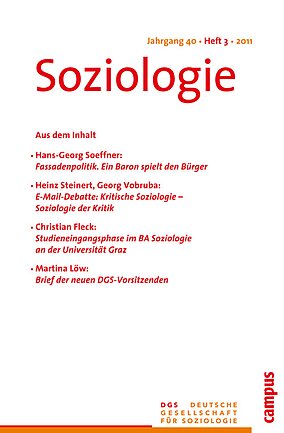 Soziologie 3.2011