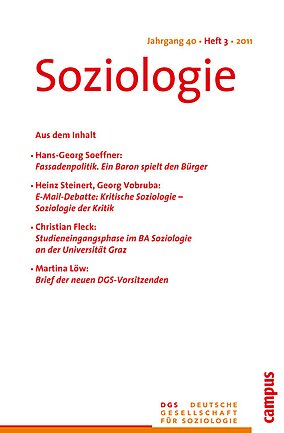 Soziologie 3.2011