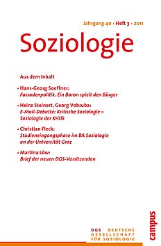 Soziologie 3.2011