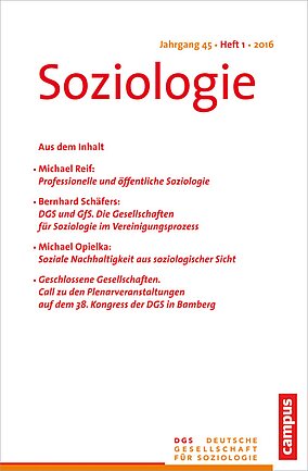 Soziologie 1.2016