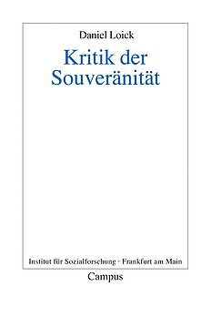 Kritik der Souveränität