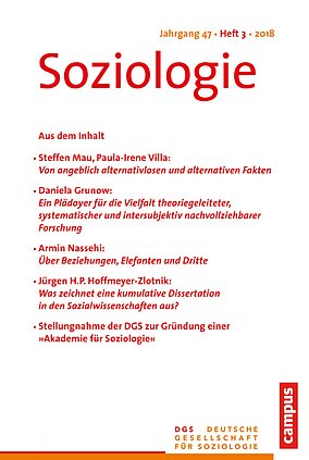 Soziologie 4.2018