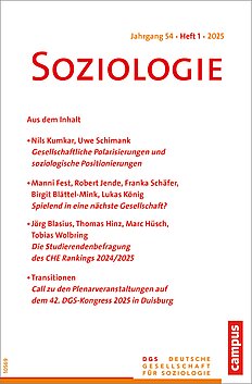 Soziologie 1/2025