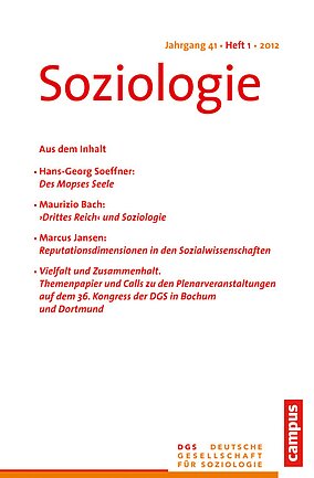 Soziologie 1.2012