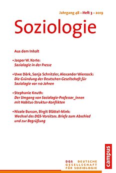 Soziologie 3/2019