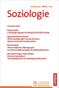 Soziologie 4.2014